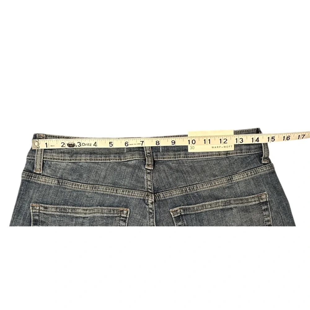 Warp + Weft ORD Chicago Straight Men's Jeans 30x34 |‎ Medium Blue Wash | NWT $78